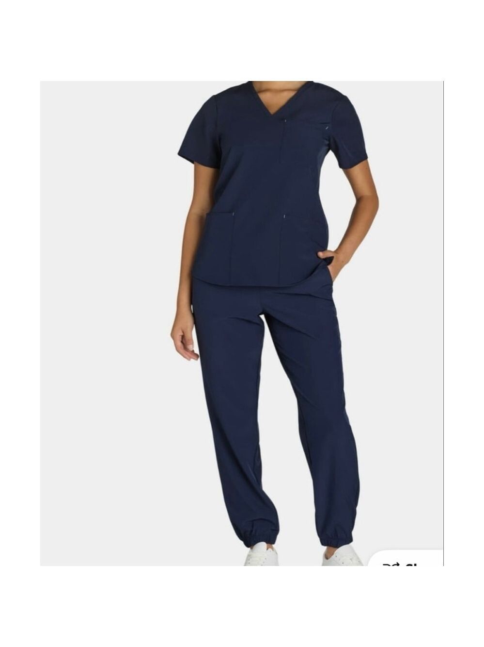 NEW NAVY BLUE SCRUB SET - Picture 12 of 16